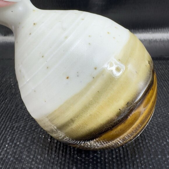 Vintage Otagiri OMC Japan Pottery Bud Vase Speckled Glaze Vase Vessel VTG - Picture 8 of 10